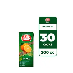 WATT`S - 30x Néctar Watts Naranja 200cc