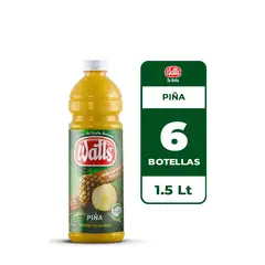 WATT`S - 6x Néctar Watts Piña 1.5L