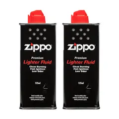 ZIPPO - Pack 2 Bencina Recarga Encendedor 125ml