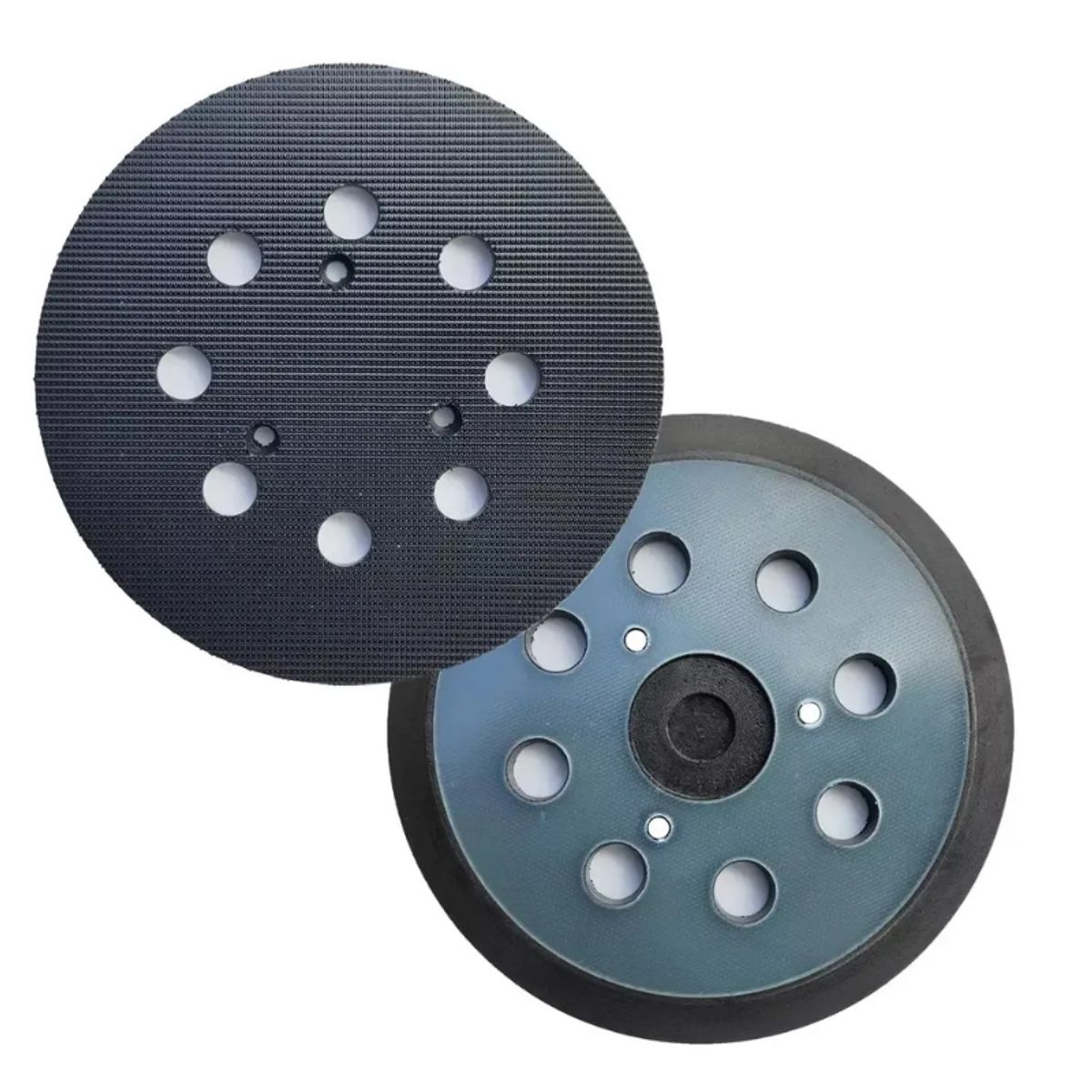 GENERICO - 2 Discos Para Makita Lijadora Orbital Plato Base Repuesto Negro 0