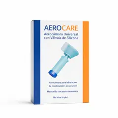 GENERICO - Aerocámara Universal con Válvula de Silicona Aerocare