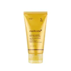 MEDICUBE - Mascarilla Nocturna con Ácido Kójico y Cúrcuma -