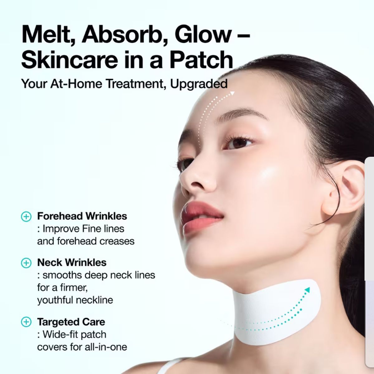 ANUA - Parche de Colágeno Absorbente para Cuello PDRN - Anua