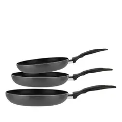 FANTUZZI - Set de Sartenes Aluminio antiadherente de 20-24-26 cm