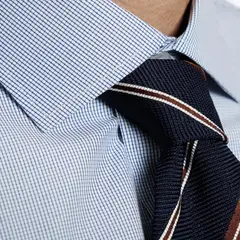 VANDINE - Camisa Hombre Azul Cuadros Red Label I26 3.0