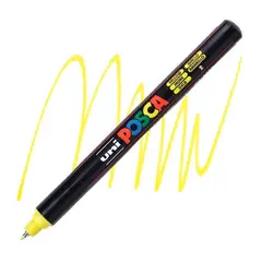 UNI POSCA - Marcador Acrilico Amarillo 1M POSCA