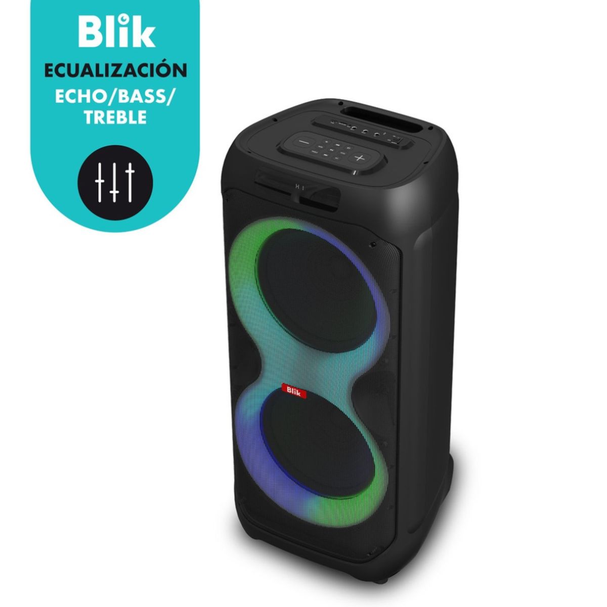 BLIK - Parlante Bluetooth Karaoke Blik Lightmax 12