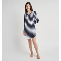 BARBIZON - CAMISA MUJER CLARA AZUL