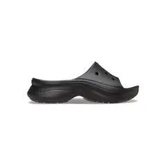 CROCS - Sandalia Mujer Bae Slide Negro