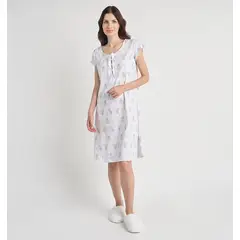 BARBIZON - CAMISA MUJER SOCORRO BLANCO ESTAMPADO
