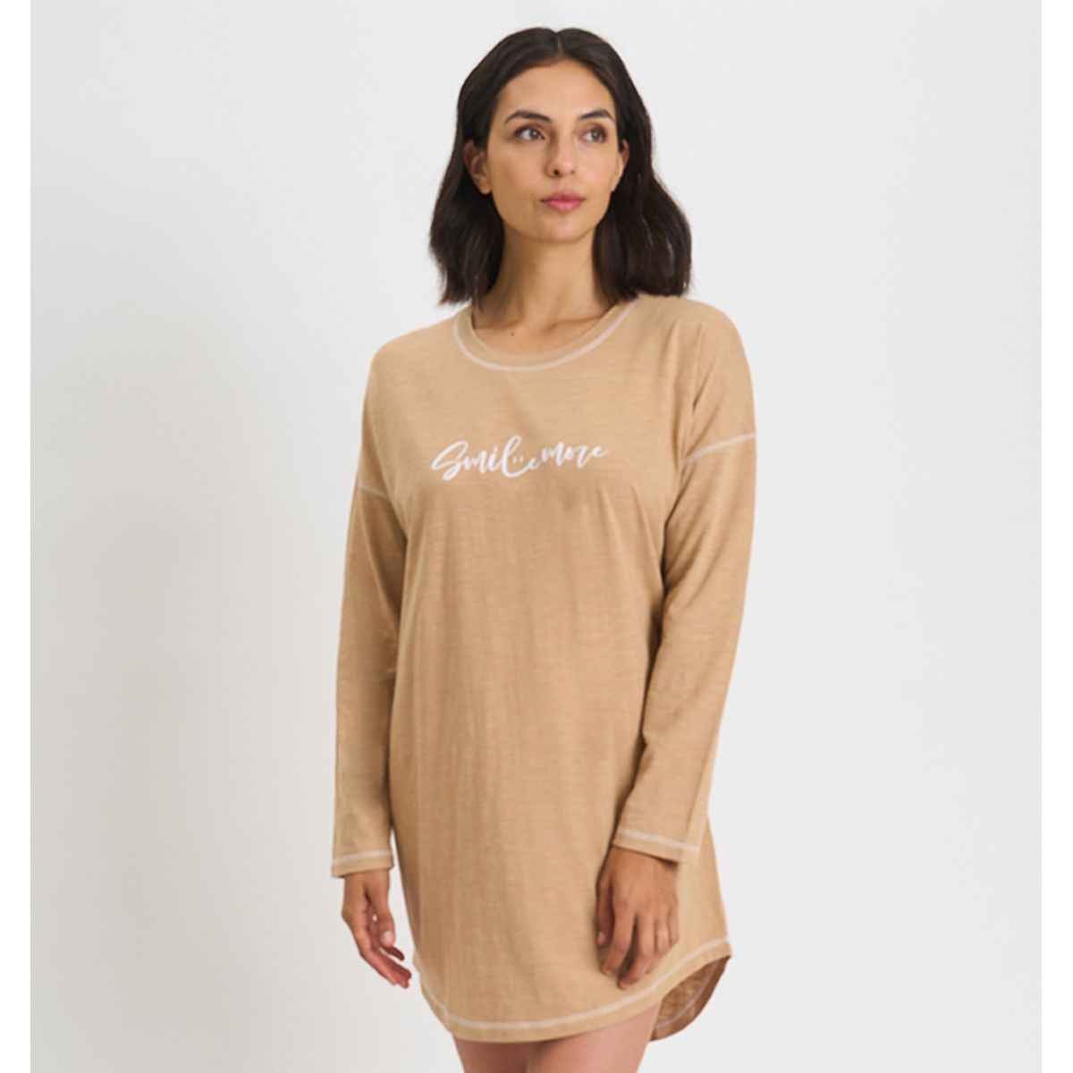 BARBIZON - CAMISOLA MUJER BARBIZON LUPE BEIGE MELANGE