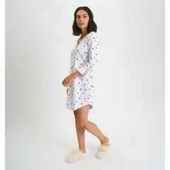 BARBIZON - CAMISA MUJER CLARA MALVA