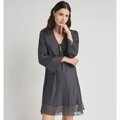 BARBIZON - CAMISOLA MUJER SESGO CHARCOAL