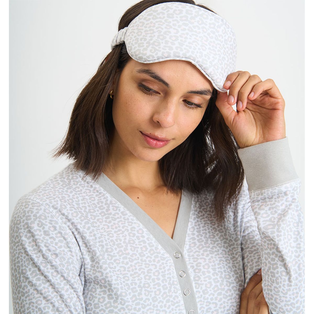 BARBIZON - CAMISA MUJER BARBIZON ROCIO AZUL ESTAMPADO