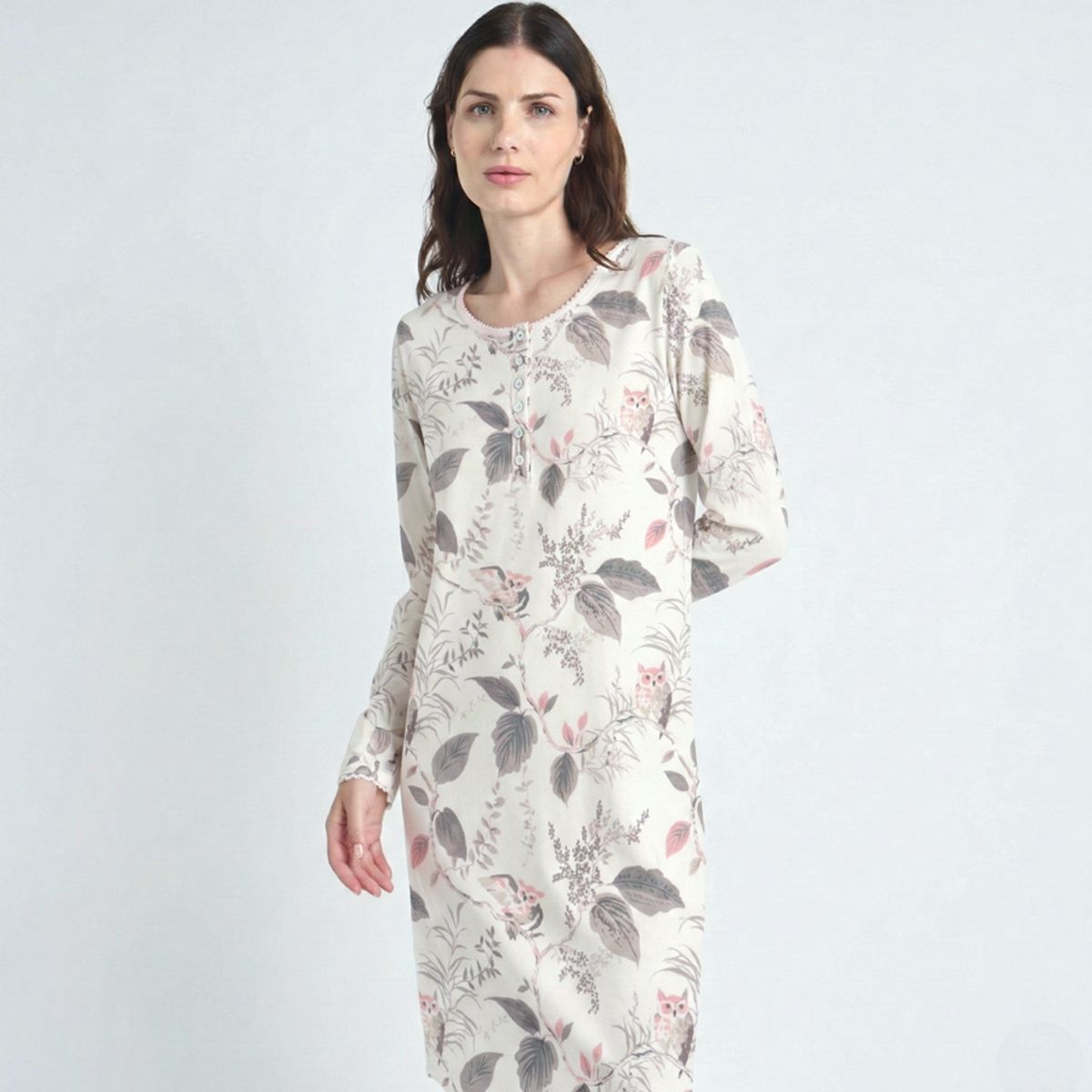 BARBIZON - CAMISA MUJER BARBIZON CUORE IVORY
