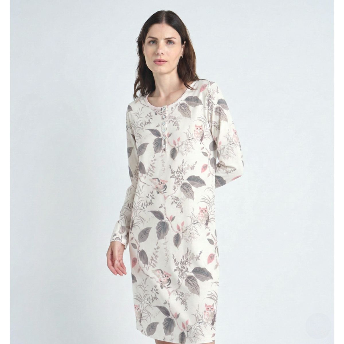 BARBIZON - CAMISA MUJER BARBIZON CUORE IVORY