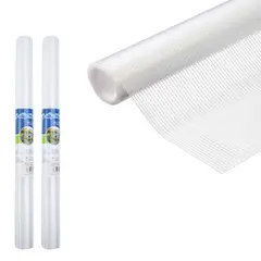 GENERICO - Alfombrilla Proctector Cajones Gabinetes Refrigerador 2 Pzas