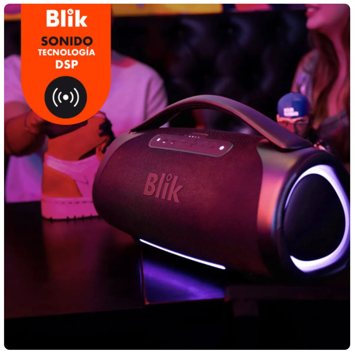 BLIK - Parlante Bluetooth Portátil Blik Bass400