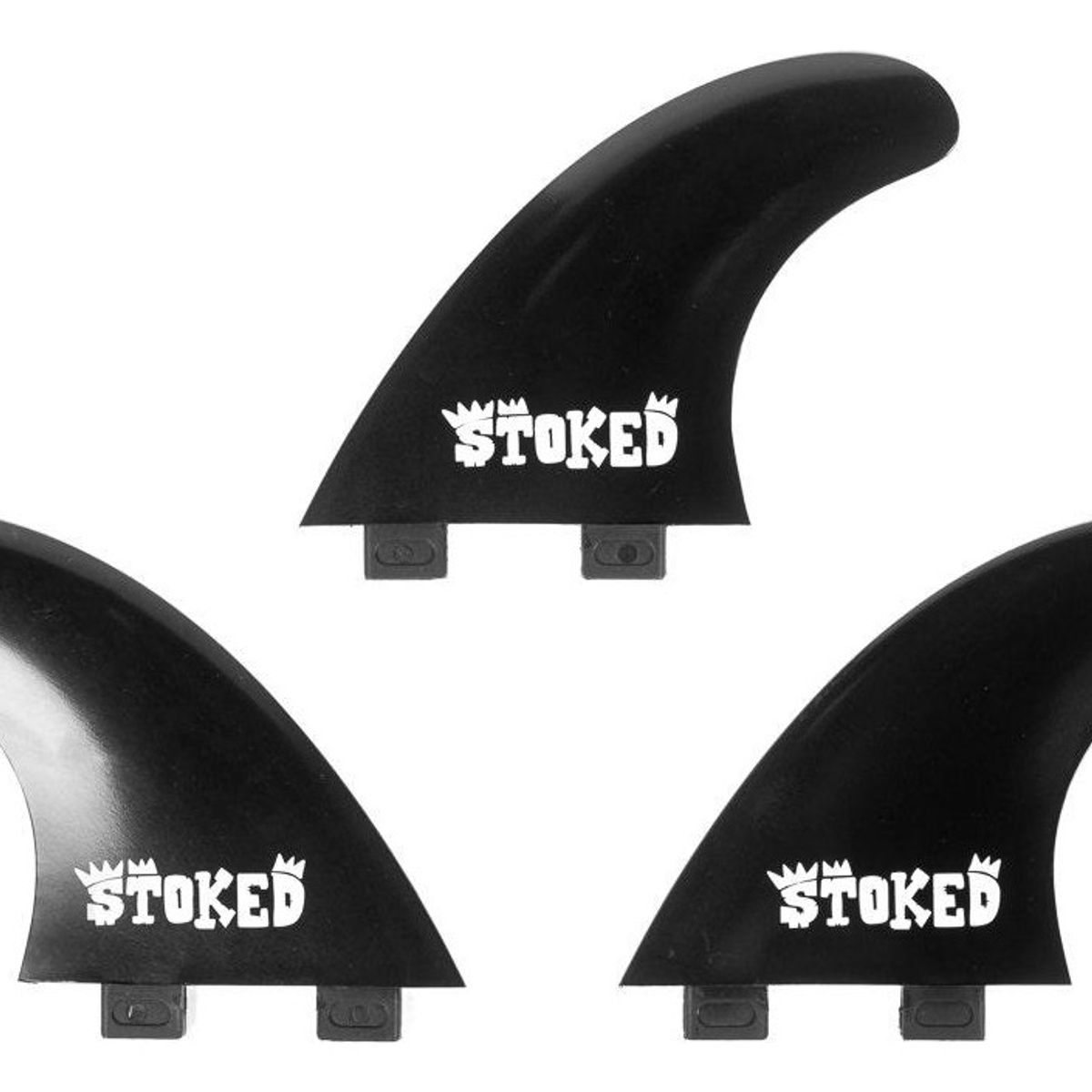 STOKED - Quilla Unisex Stoked Plas Fcs Negro