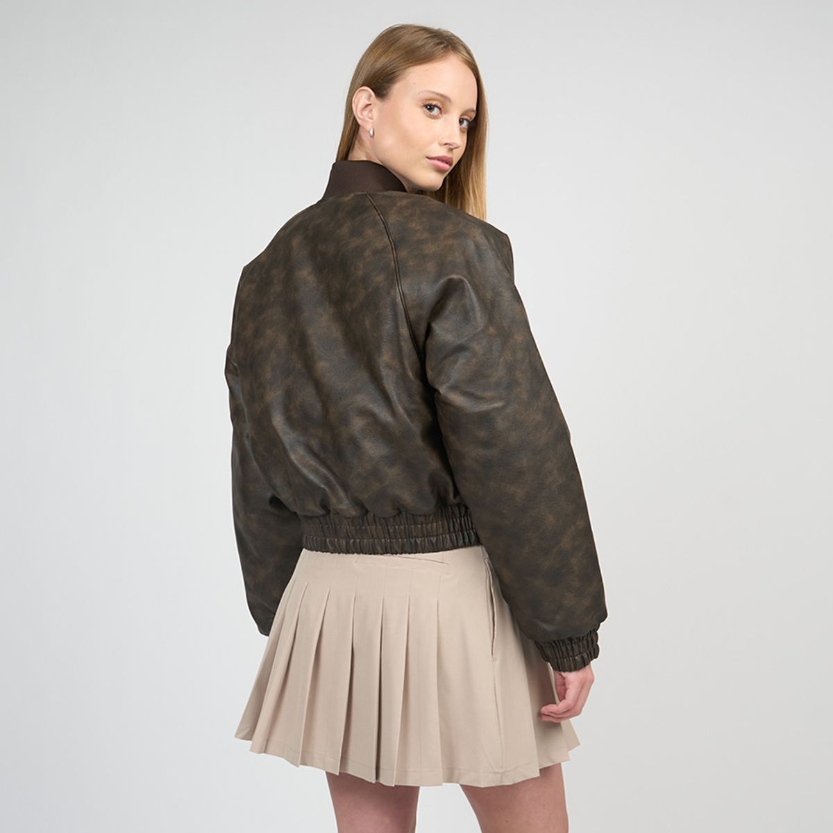 ELLESSE - CHAQUETA MUJER ELLESSE GUILLERMINA CAFÉ