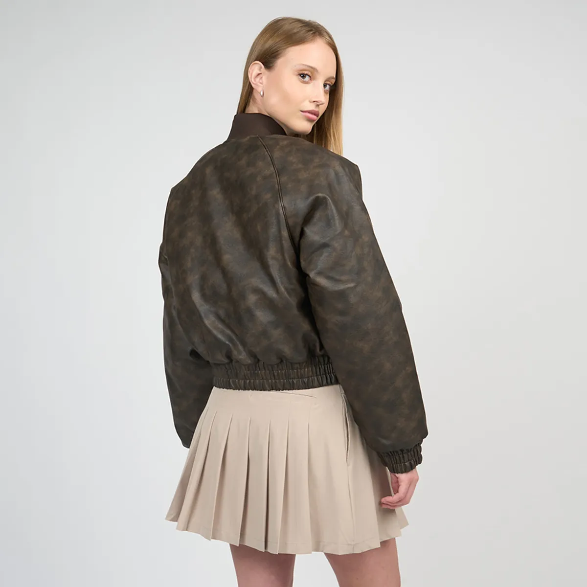 ELLESSE - CHAQUETA MUJER ELLESSE GUILLERMINA CAFÉ