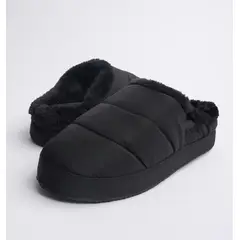 BARBIZON - PANTUFLAS HOMBRE PUFFY NEGRO