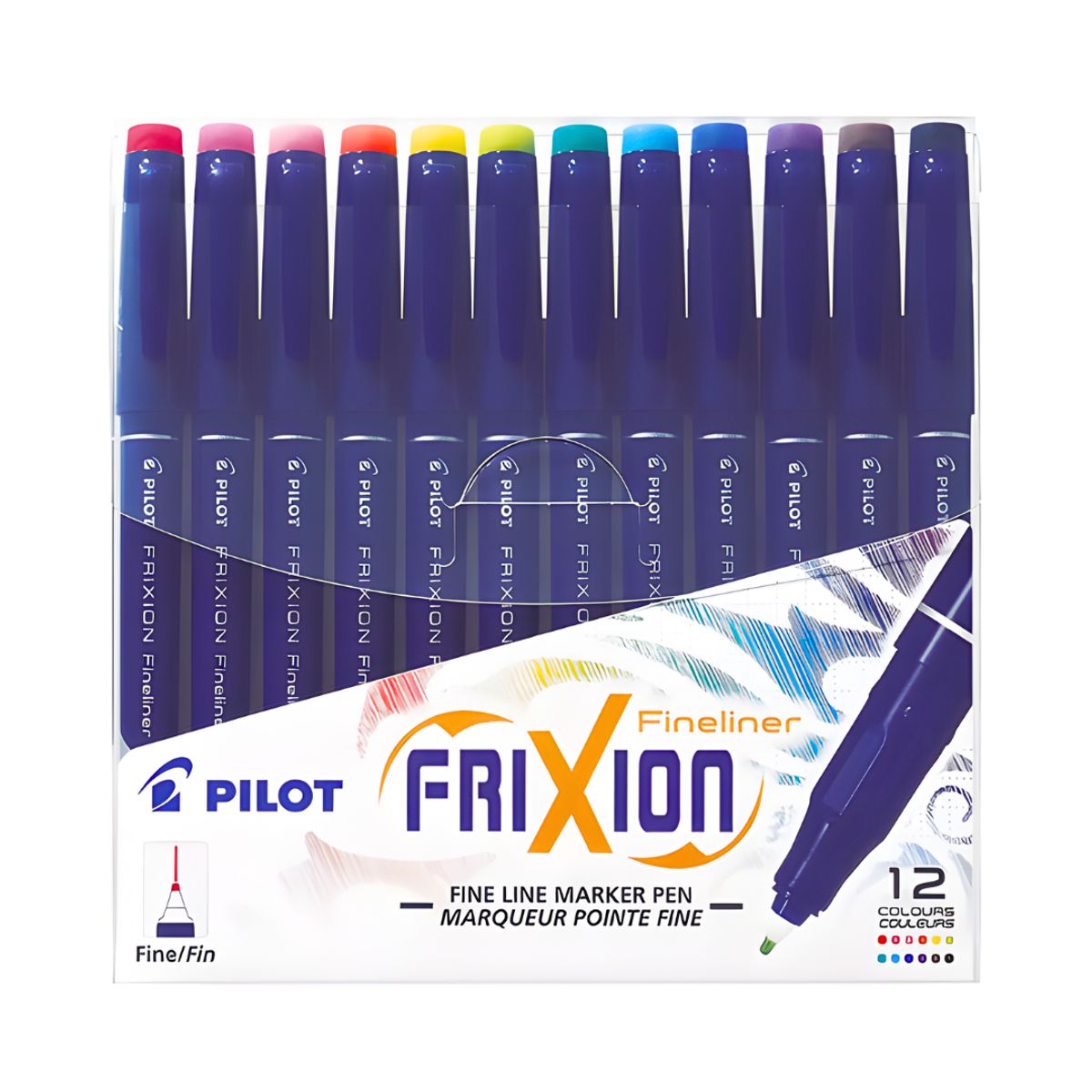 PILOT - Marcador Fino Pilot Frixion Fineliner Borrable 1.3mm