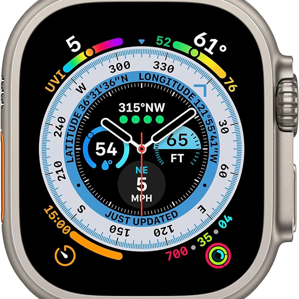 APPLE - Apple Watch Ultra 1 (2022) Titanium 49mm - Reacondicionado