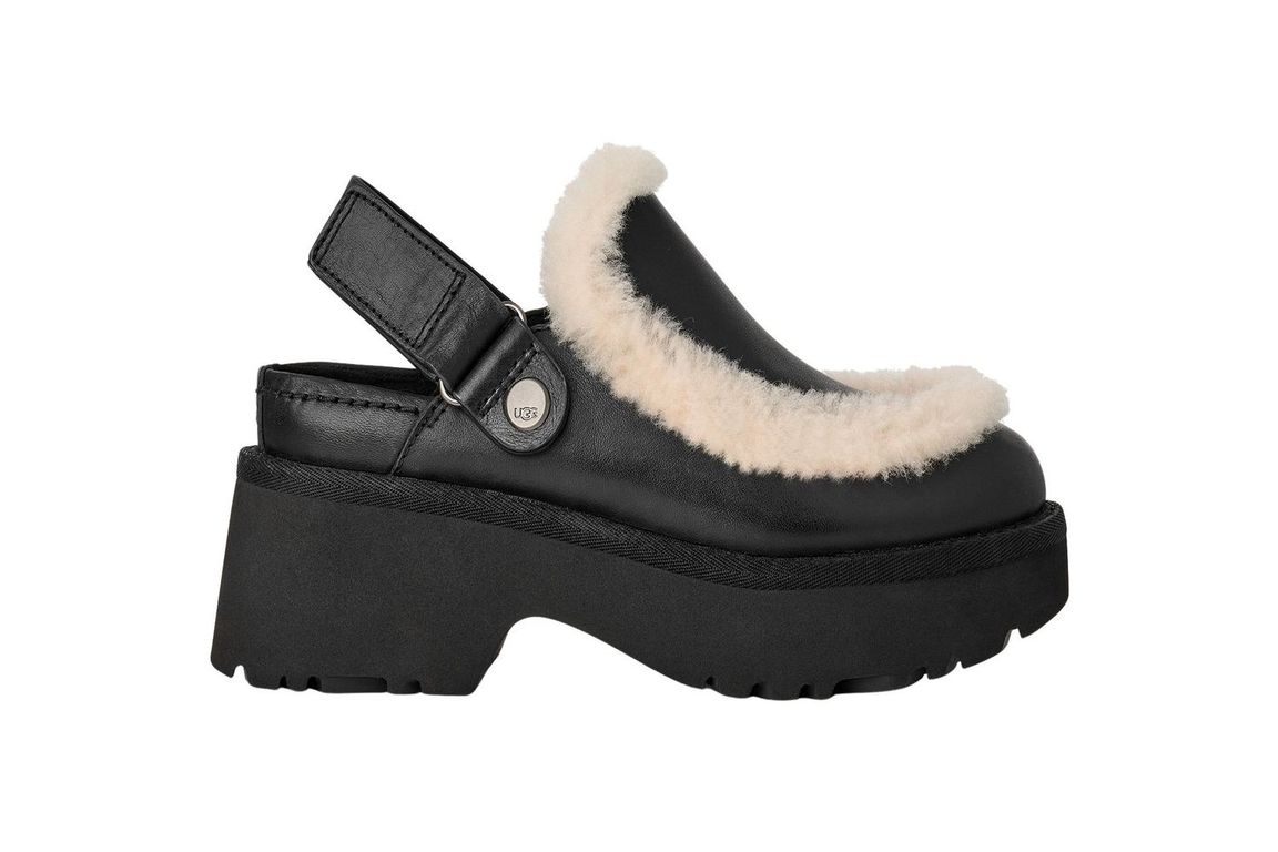 Zapatos Mujer Esmee Leather Clog Negro