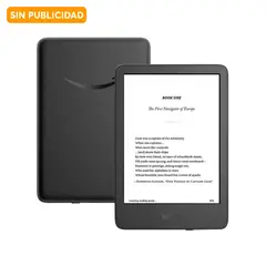 KINDLE - Nueva Amazon 6" E-Reader 2024 - 16 GB Negro - SIN PUBLICIDAD