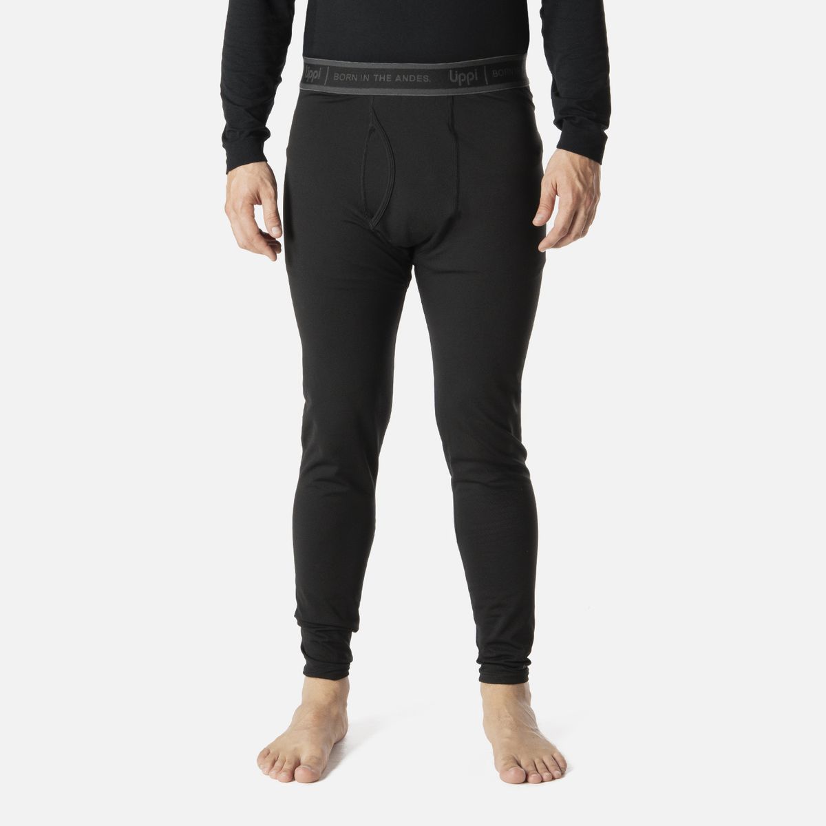 LIPPI - Primera Capa Hombre Skintec Warm Bottom Negro Lippi