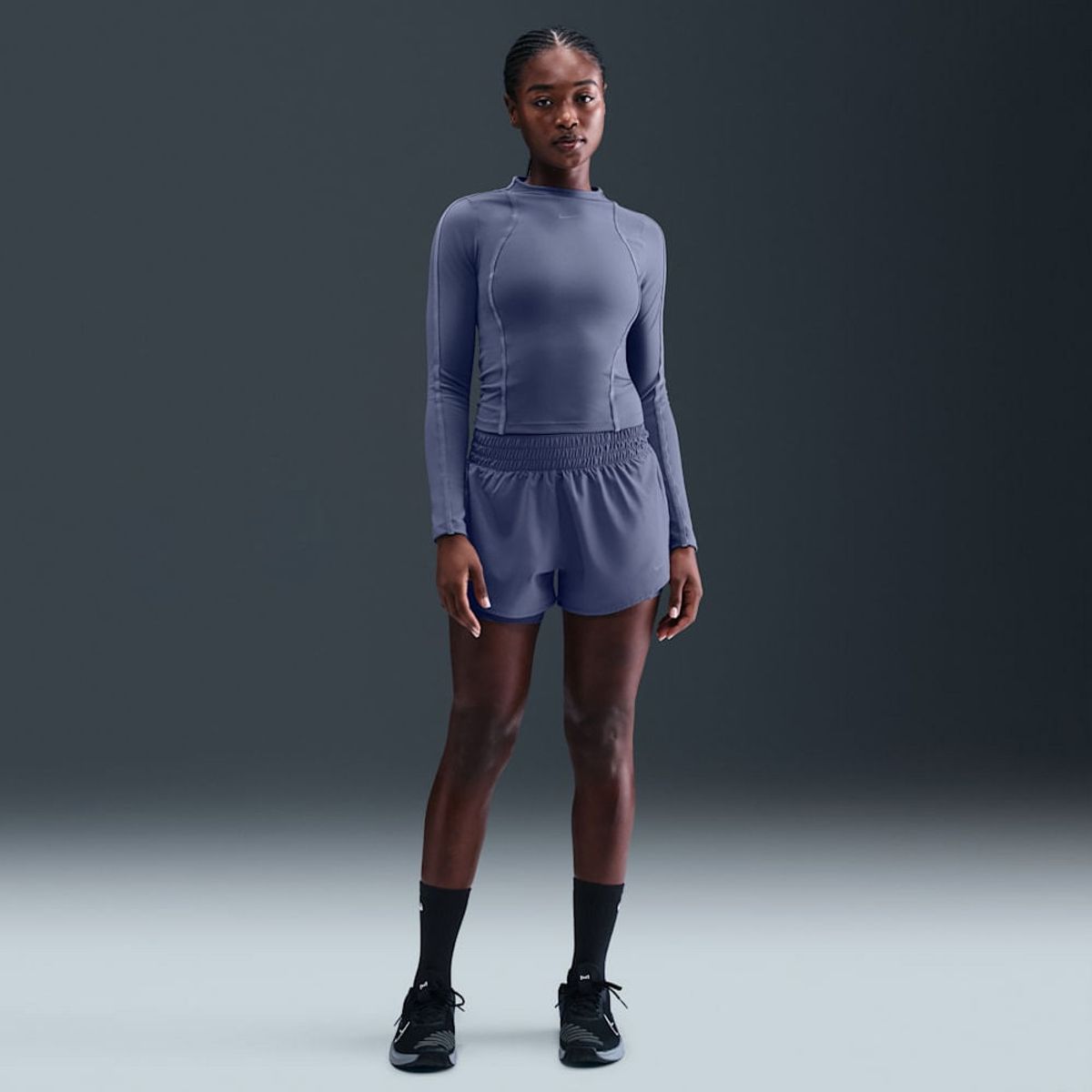 NIKE - Shorts Nike One Azul Mujer