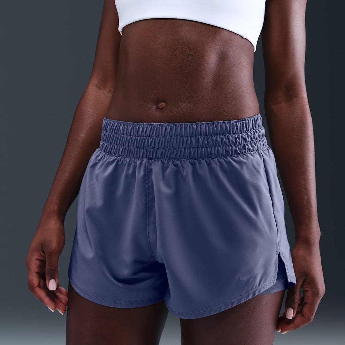 NIKE - Shorts Nike One Azul Mujer