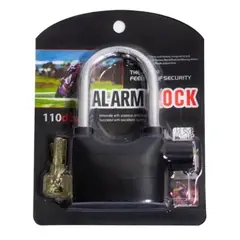 GENERICO - Candado Alarma 110 Db Alarma Lock Para Motos Bicicletas