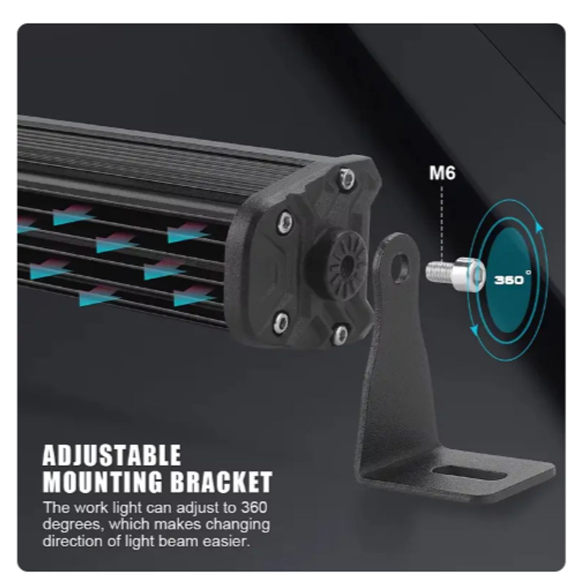 GENERICO - Barra Neblinero Led 468w 54cm Auto