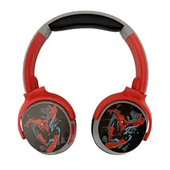 VAIS - Audifonos Niños Inalambricos Bluetooth Recargables Spider-Man 2 Marvel