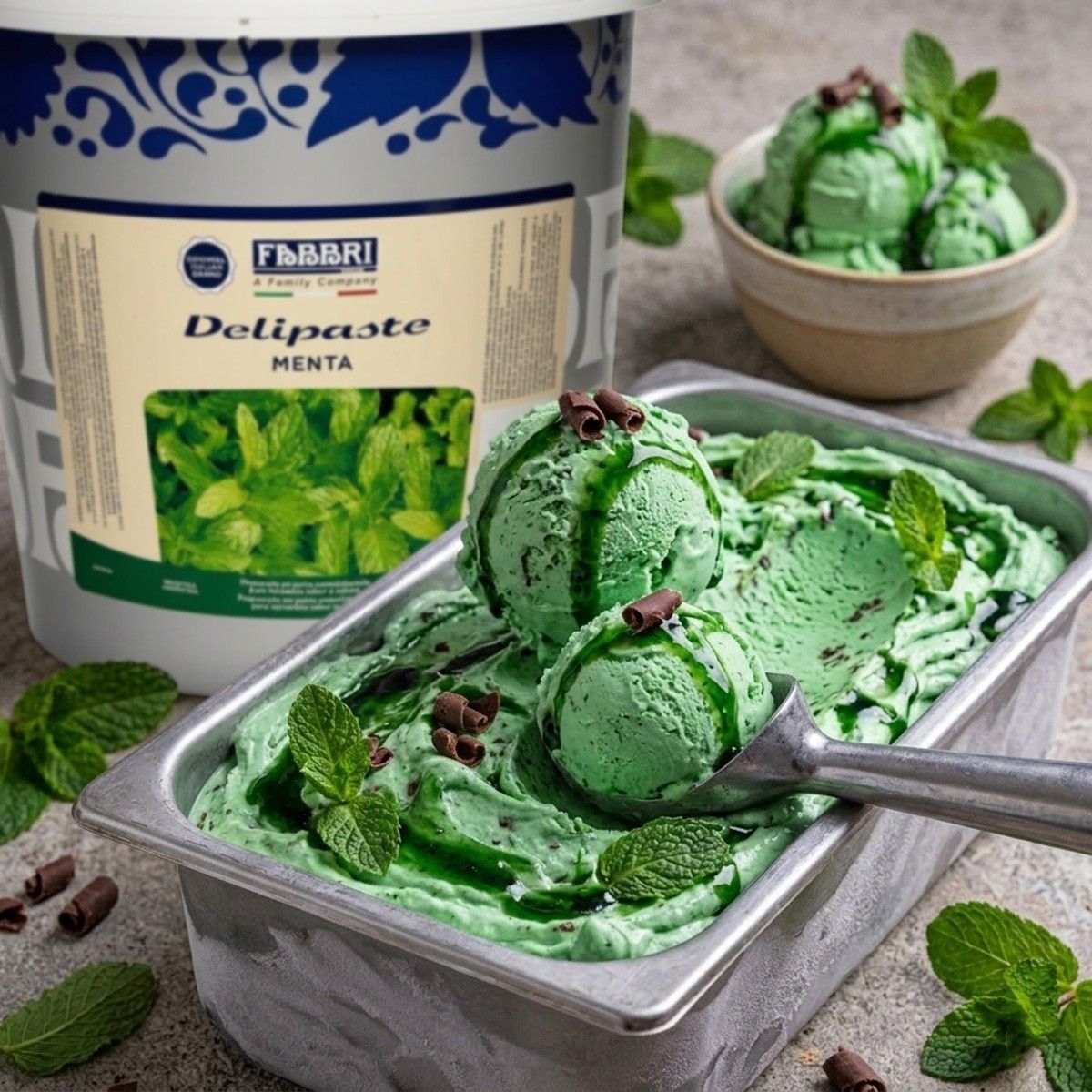 GENERICO - Balde Pasta Concetrada Menta 4.5 Kg