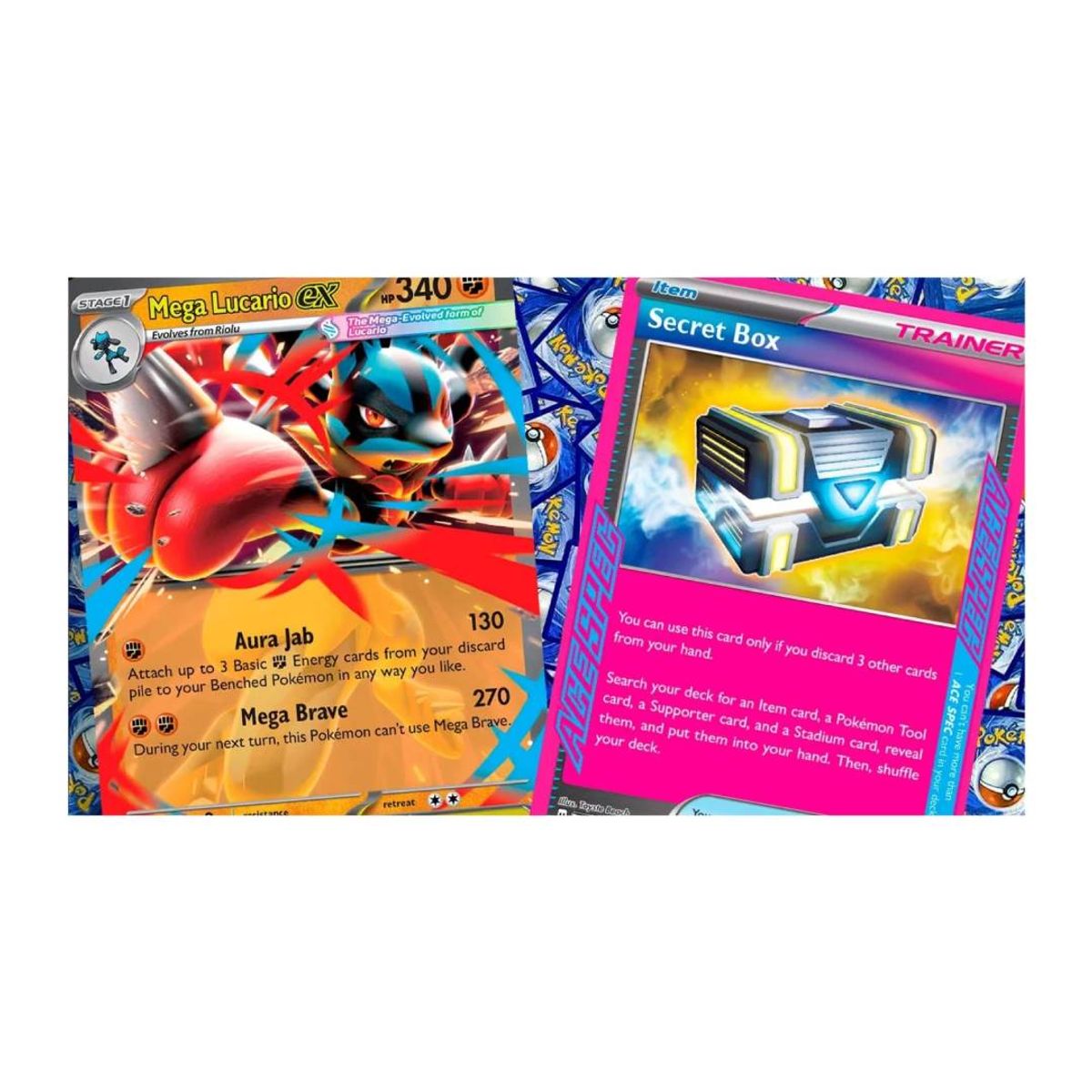POKEMON - Pokemon TCG: Mega Lucario Ex League Battle Deck INGLÉS
