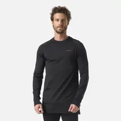 HAKA HONU - Primera Capa Hombre Huemul Top Negro