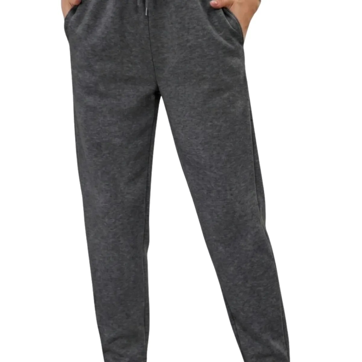 LIKE SHOP - Pantalón Buzo Mujer Recto Slim Forro Polar 676