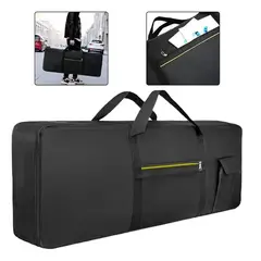 GENERICO - Funda Music Bags Acolchada Para Teclado 61 Teclas Negro