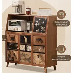 IDEEHOUSE - Mueble De Base De Cocina Aparador 97x32x100cm