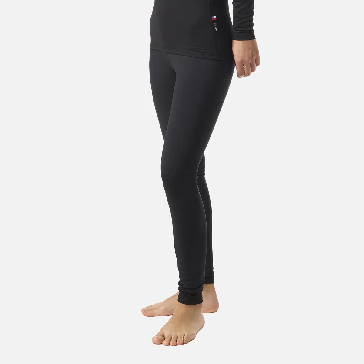 HAKA HONU - Primera Capa Mujer Huemul Bottom Negro Haka Honu