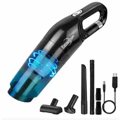GENERICO - Aspiradora De Mano Portátil 12v Para Auto Casa Recargable