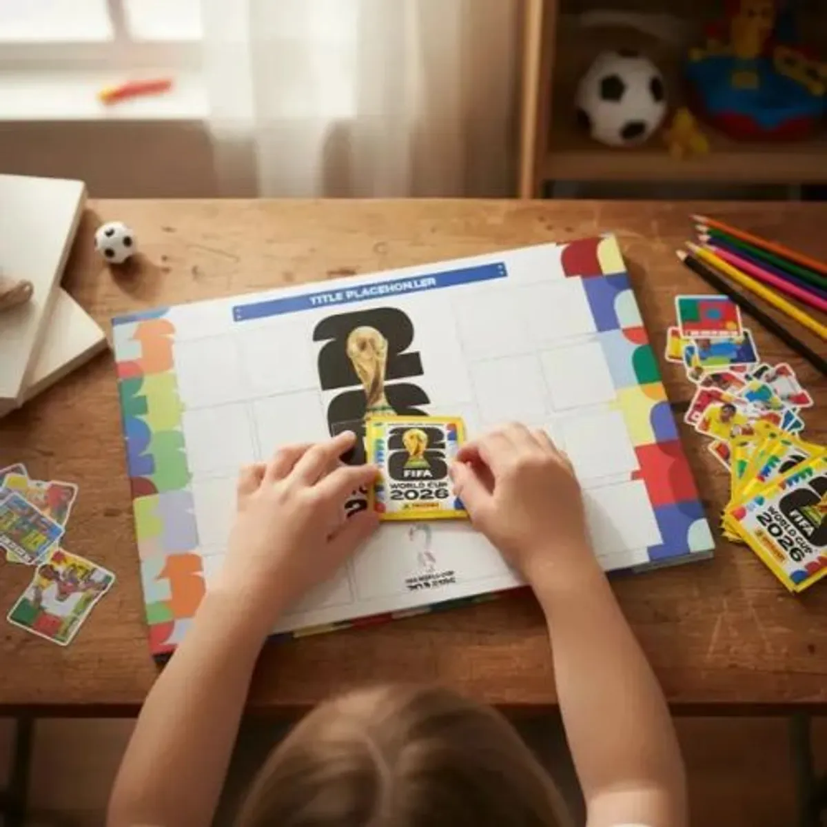 PANINI - Álbum Panini FIFA World Cup 2026 Gold Official Sticker Collection