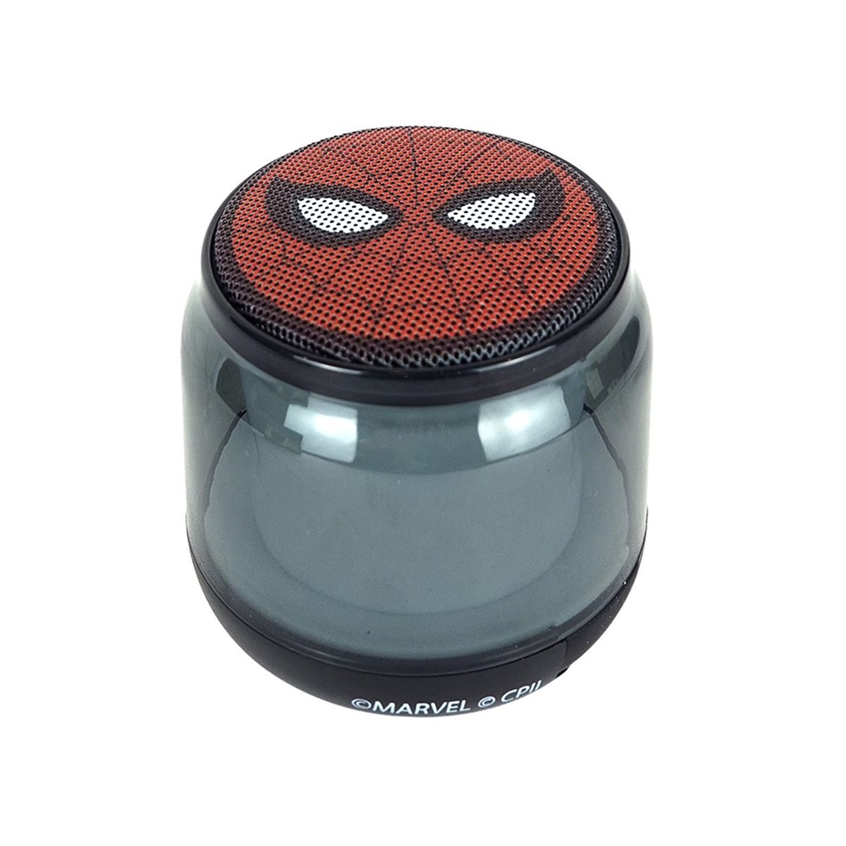 VAIS - Parlante Bluetooth Niños Spider-Man 1 Circular con Luz LED