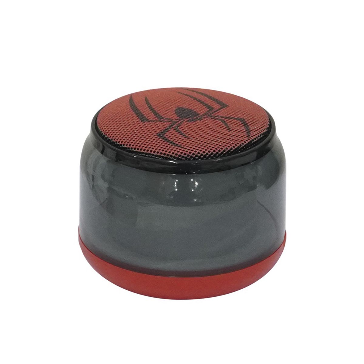 VAIS - Parlante Bluetooth Niños Spider-Man 2 Circular con Luz LED