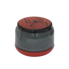 VAIS - Parlante Bluetooth Niños Spider-Man 2 Circular con Luz LED