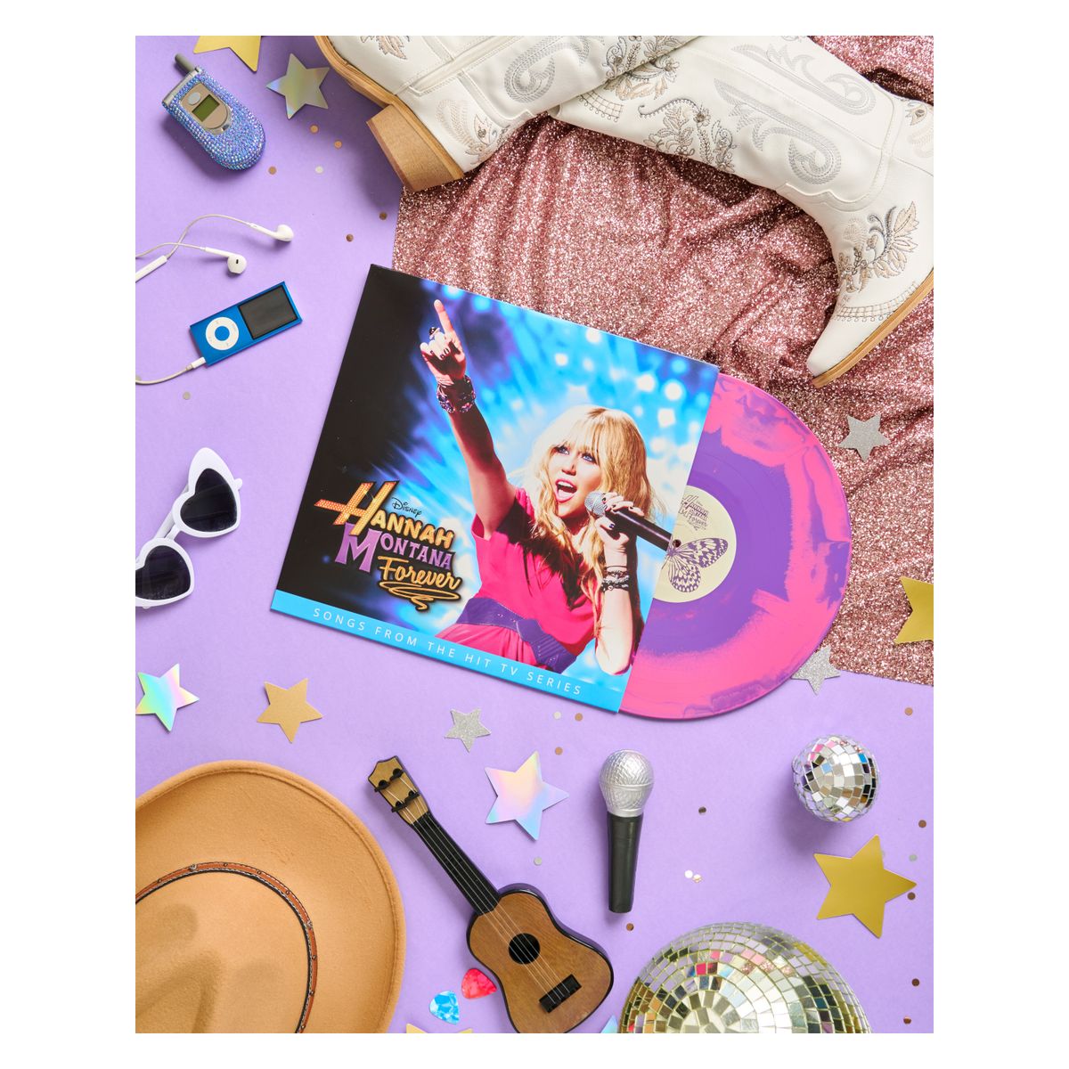 GENERICO - Hannah Montana - Hannah Montana Forever - Vinilo Hot Pink Cadillac