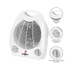 GENERICO - Estufa Eléctrica Calefactor Eléctrico Termoventilador Color Blanco